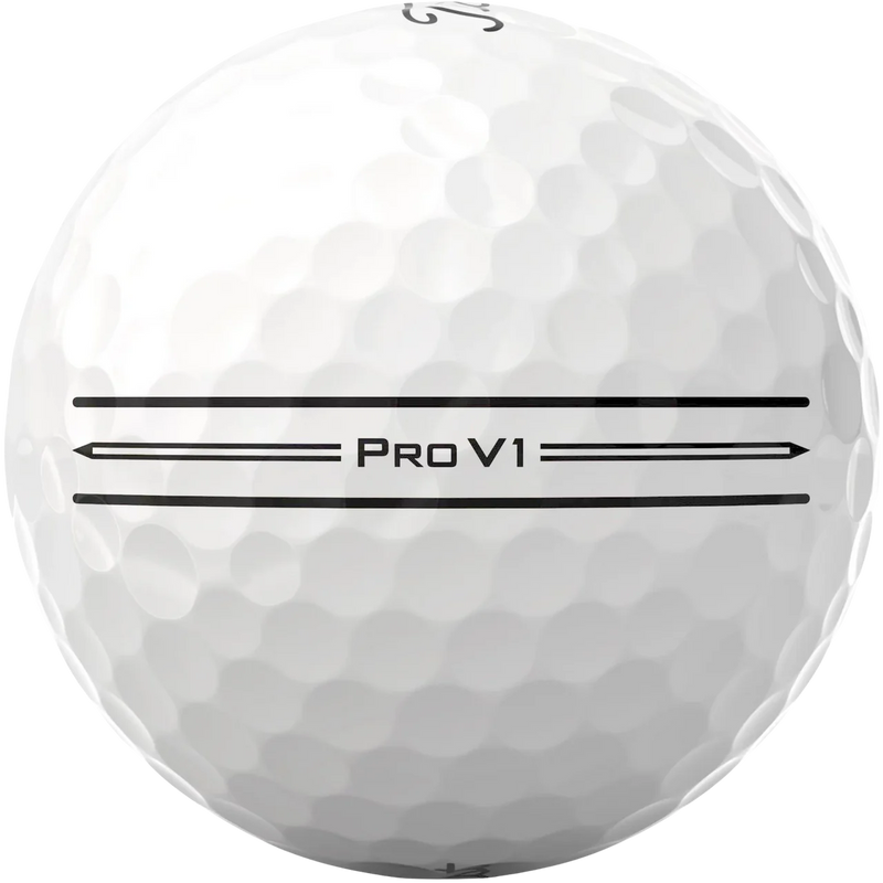 12 Balles de golf Pro V1 Enhanced Alignment