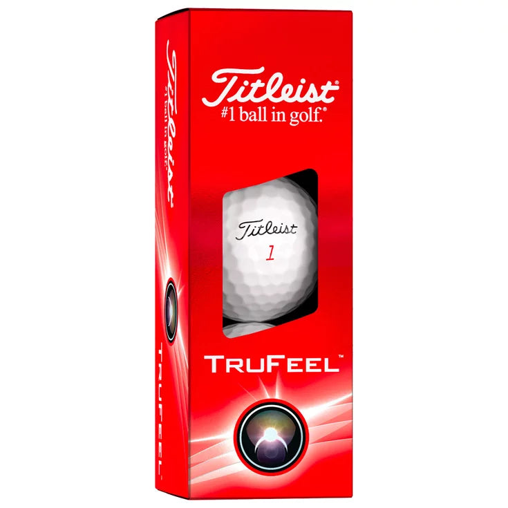 12 x 12 Balles TruFeel logotées - Golf des Marques