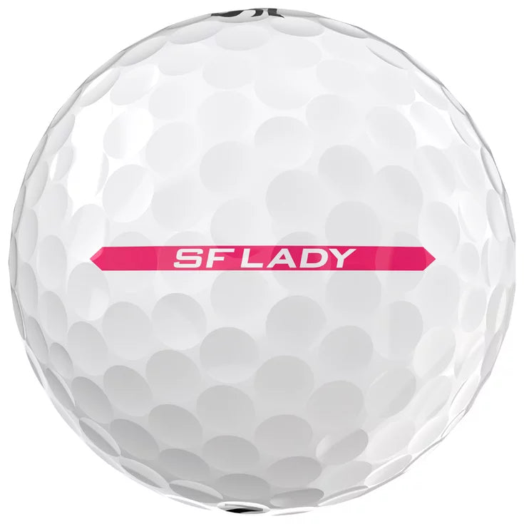 12 Balles de golf Soft Feel Lady White