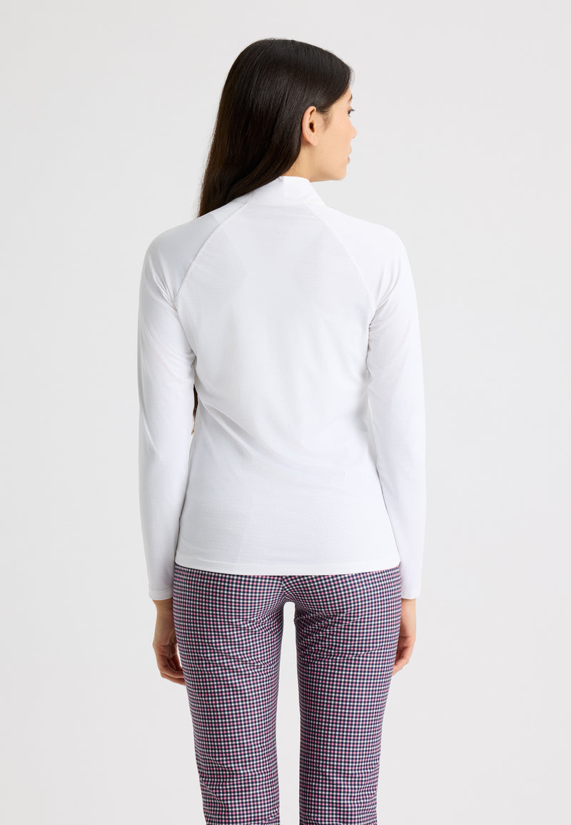 Veste Nicky Zip White Femme
