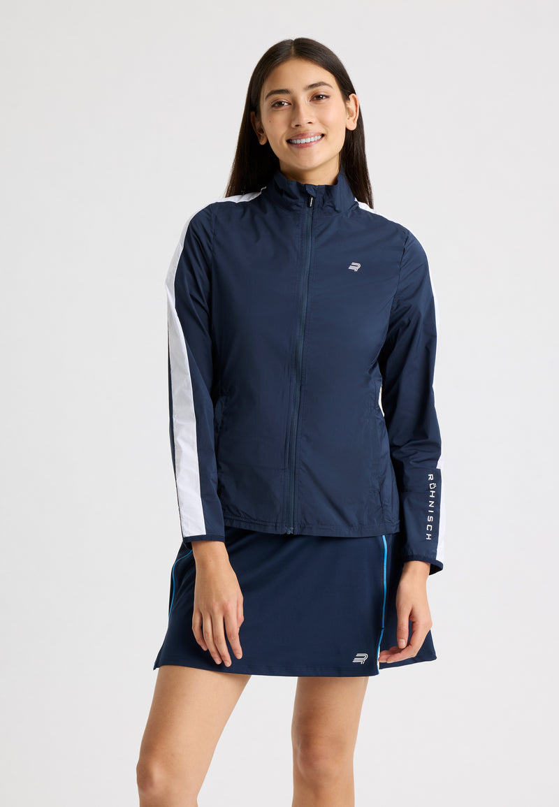 Veste Sans Manche Black Thermal Navy Femme