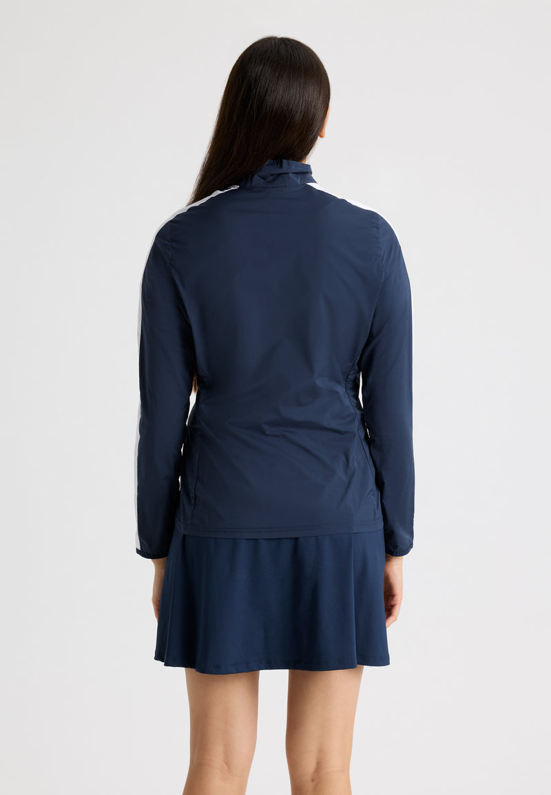 Veste Sans Manche Black Thermal Navy Femme