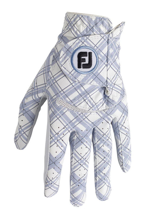 Pack de 6 Gants Spectrum Blue Plaid Femme