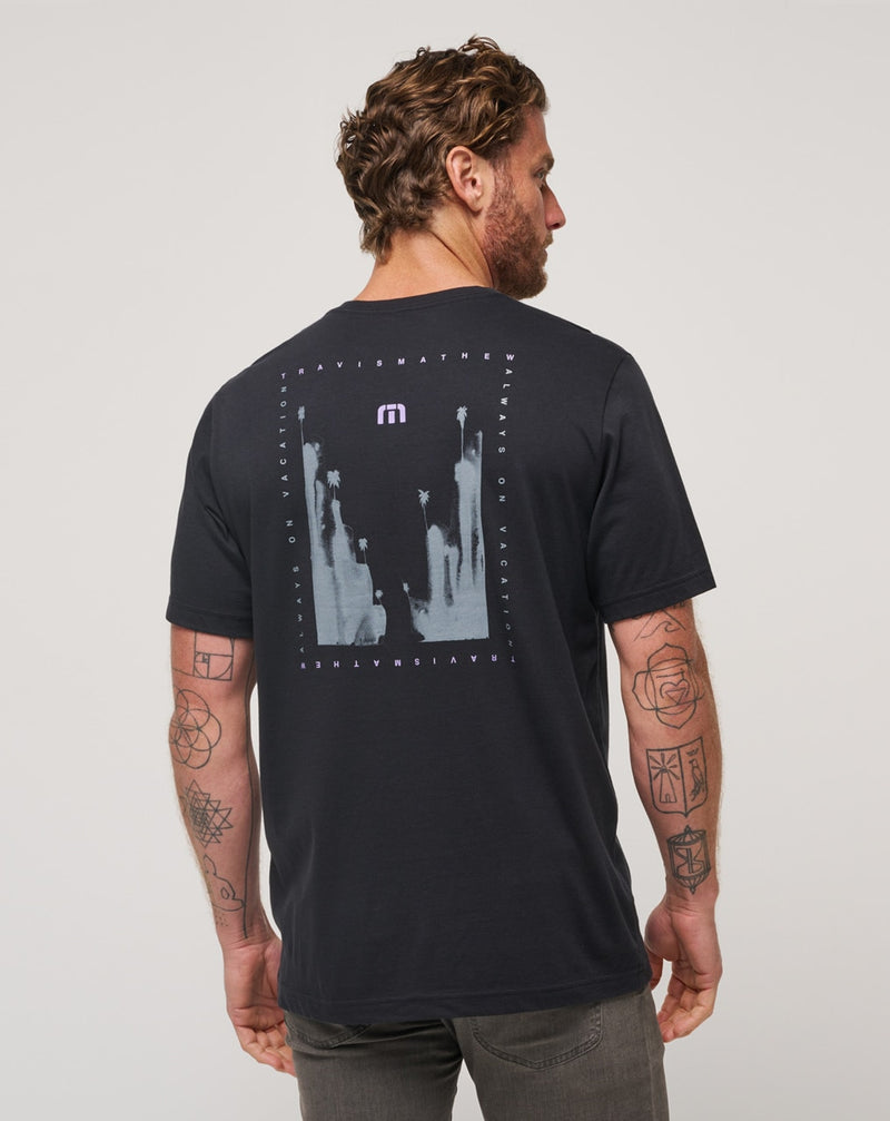 T-shirt Windside Black Homme