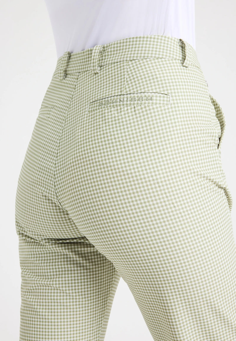 Pantalon Fairway Minicheck Sage Femme