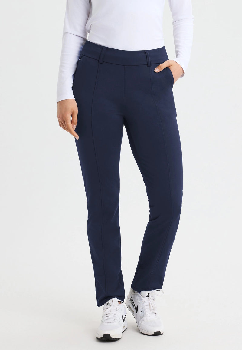 Pantalon Thermal Stretch Navy Femme
