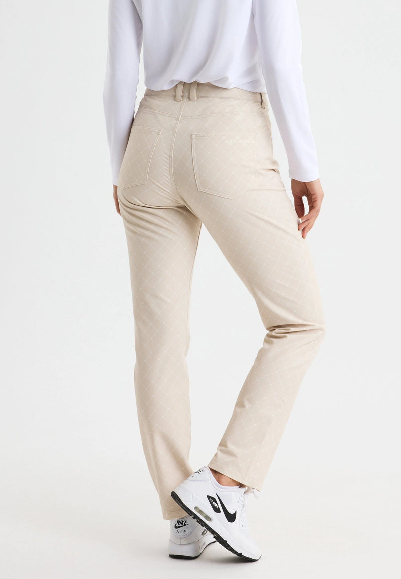 Pantalon Chie Brushed Micro Oat Femme