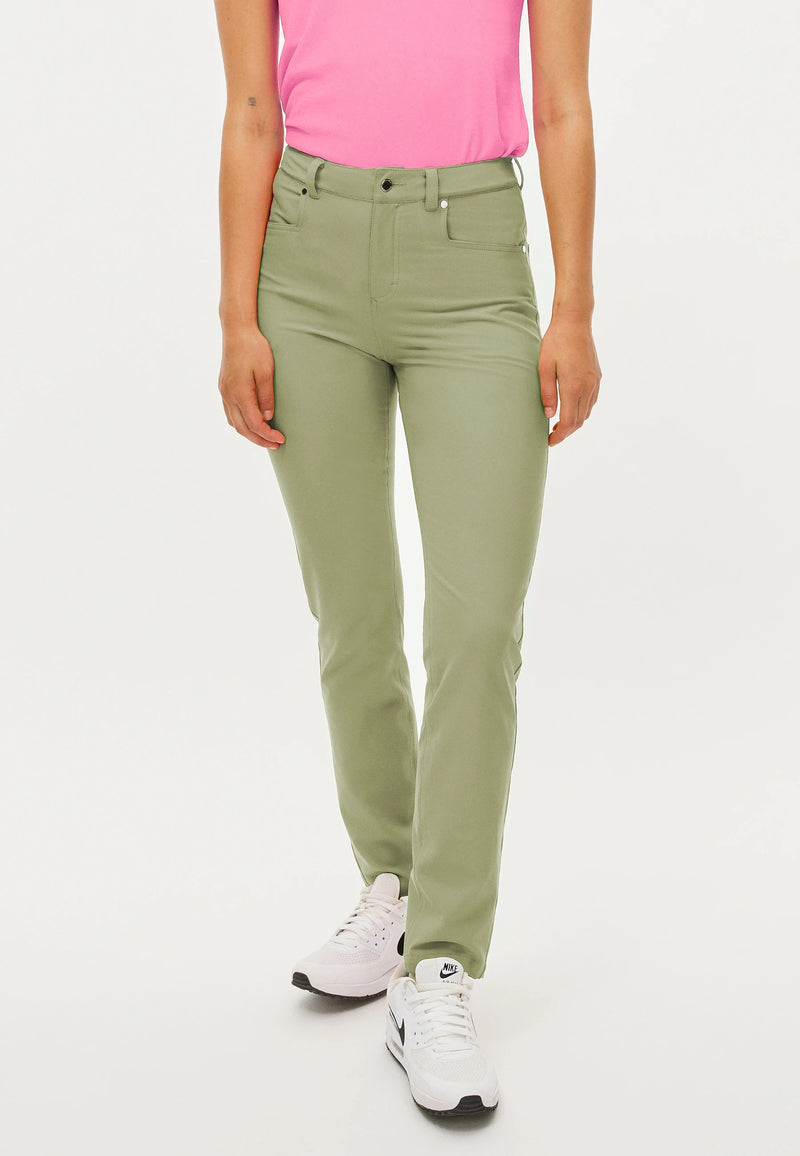 Pantalon Chie Brushed Sage Green Femme