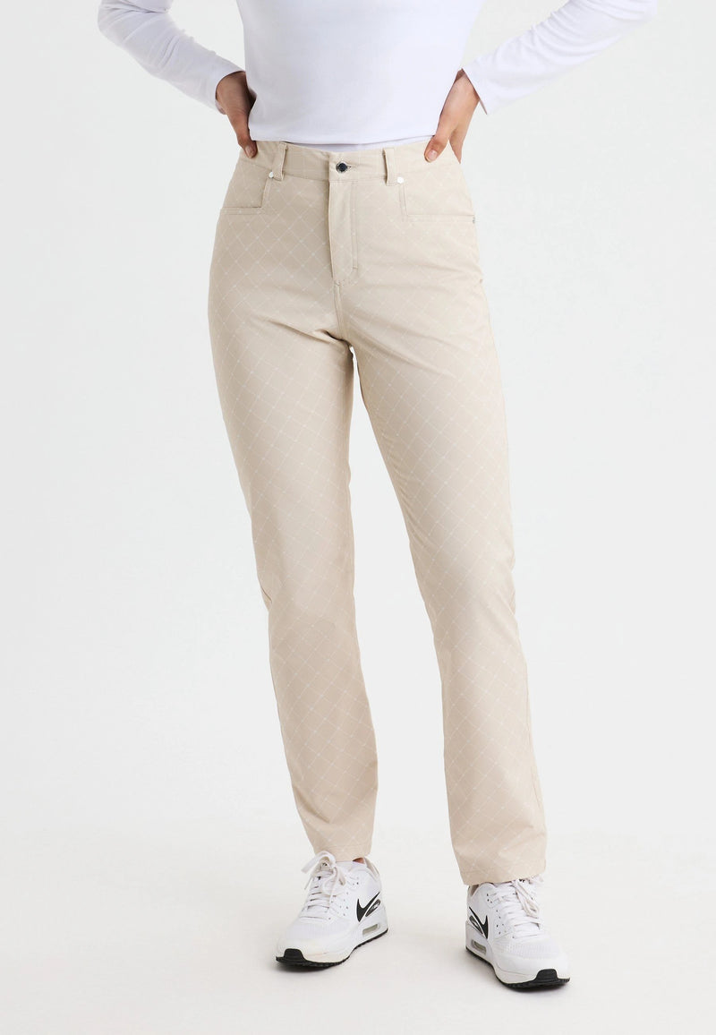 Pantalon Chie Brushed Micro Oat Femme