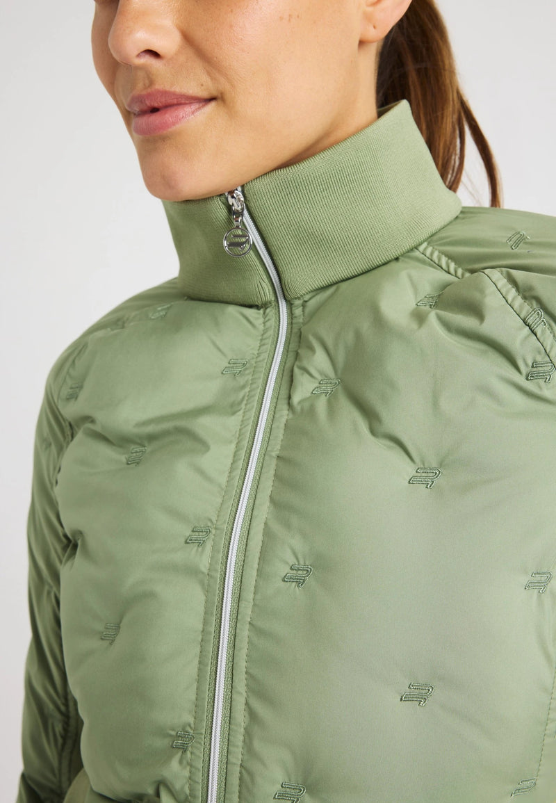 Veste Padded Windbreaker Sage Green Femme