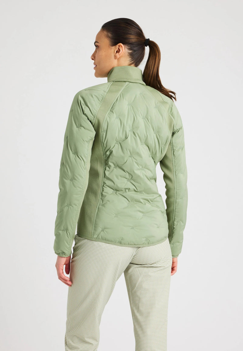 Veste Padded Windbreaker Sage Green Femme
