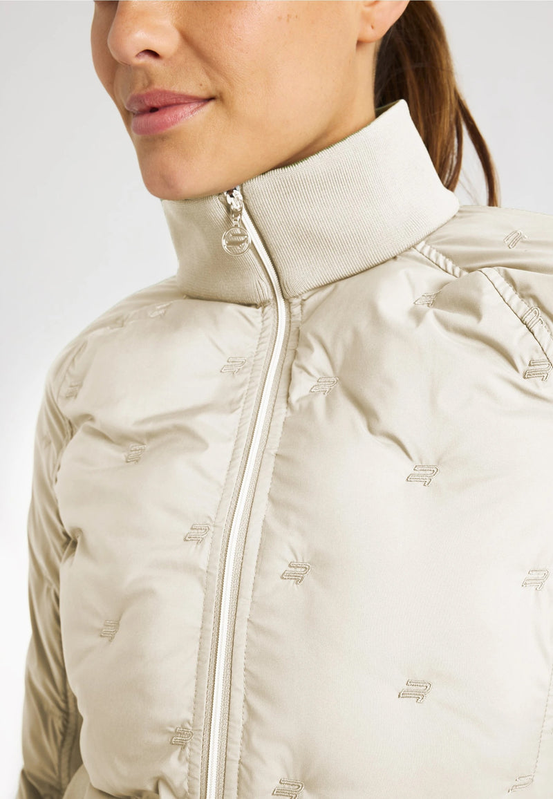 Veste Padded Windbreaker Oatmeal Femme