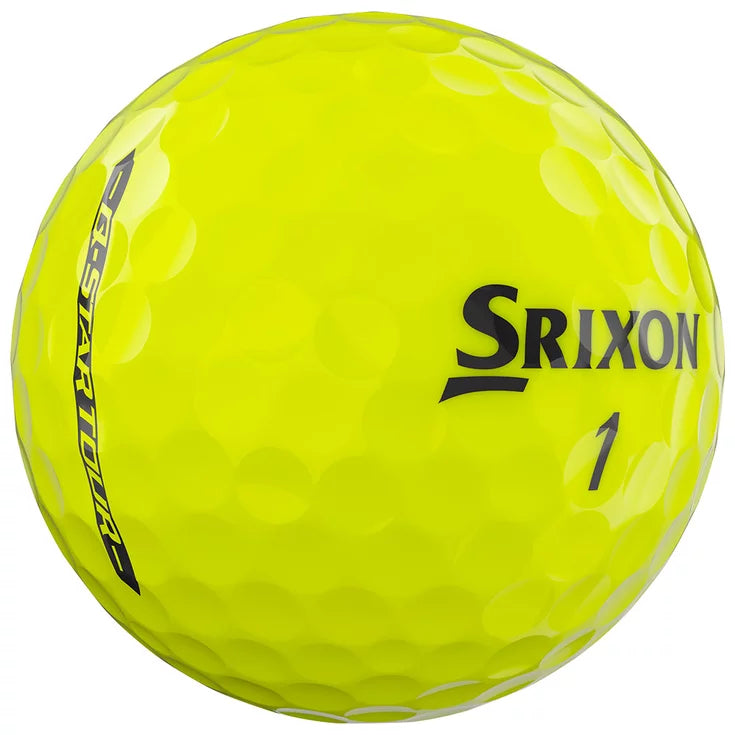 12 Balles de golf Q Star Tour 5 Yellow