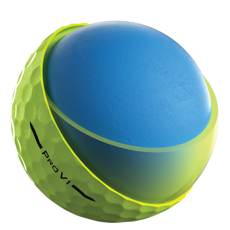12 Balles de golf Pro V1 Yellow 2025