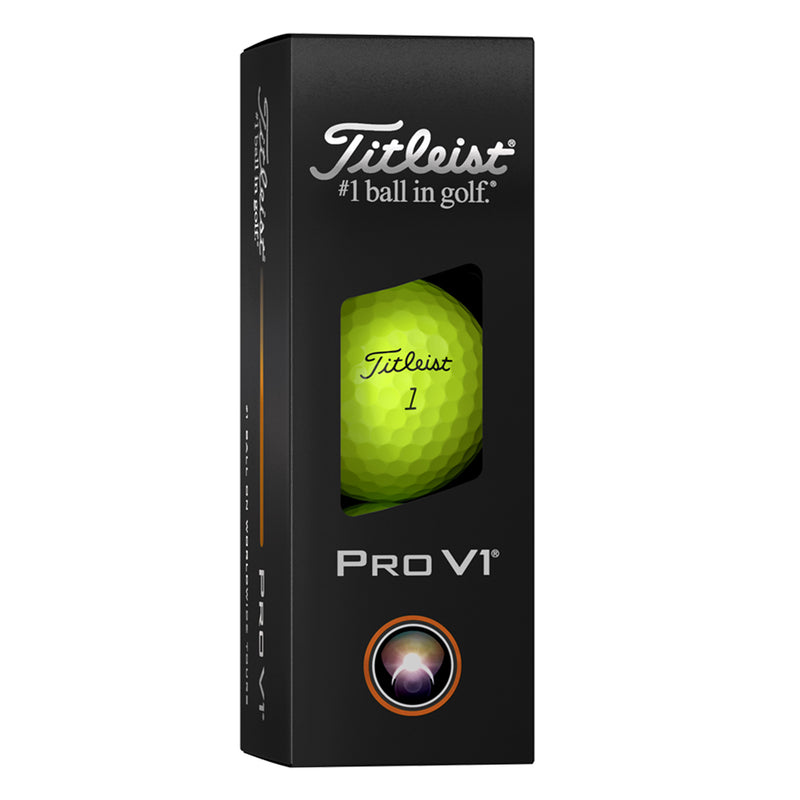 12 Balles de golf Pro V1 Yellow 2025