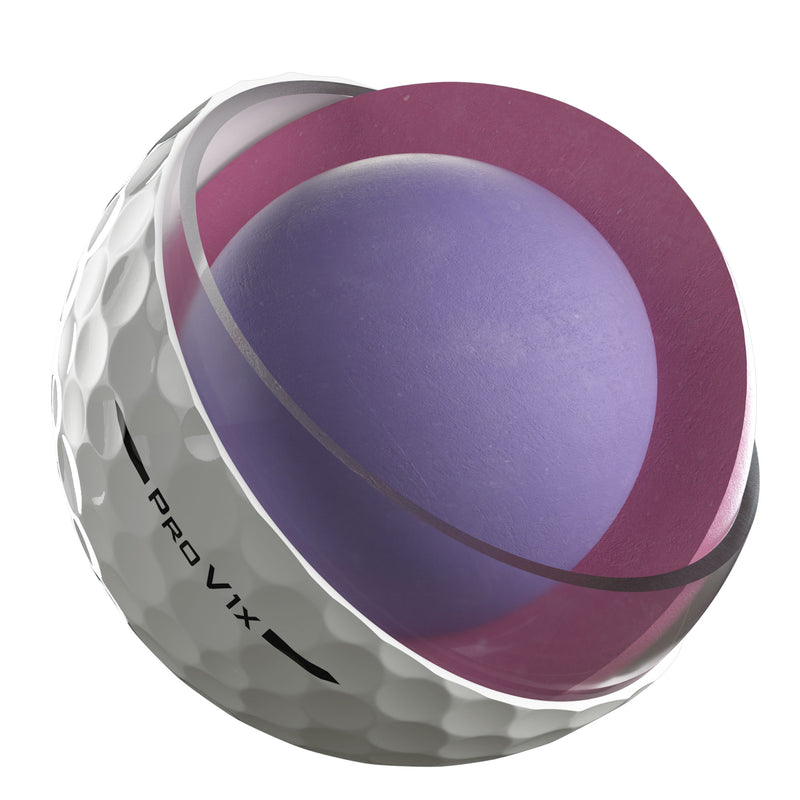12 Balles de golf Pro V1X White 2025