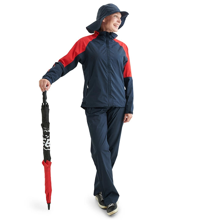 Veste de Pluie Links Navy Femme