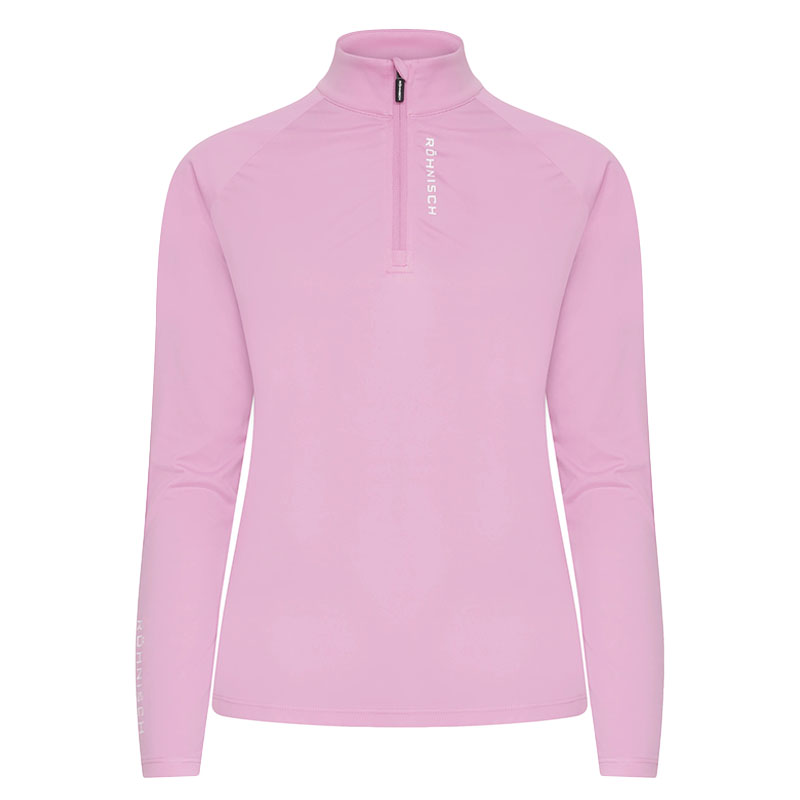 Veste 1/4 Zip Addy Long Sleeve Pink Femme