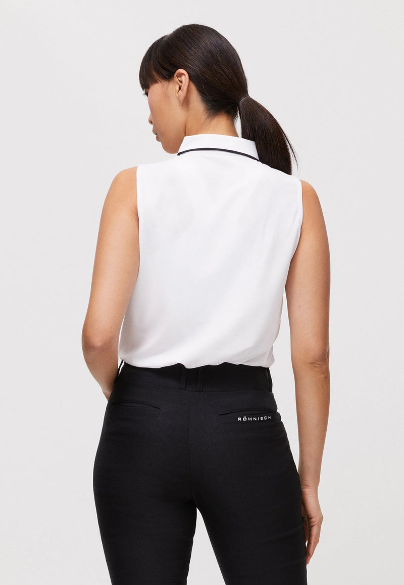 Polo sans manches Miriam Sunny Lime Femme