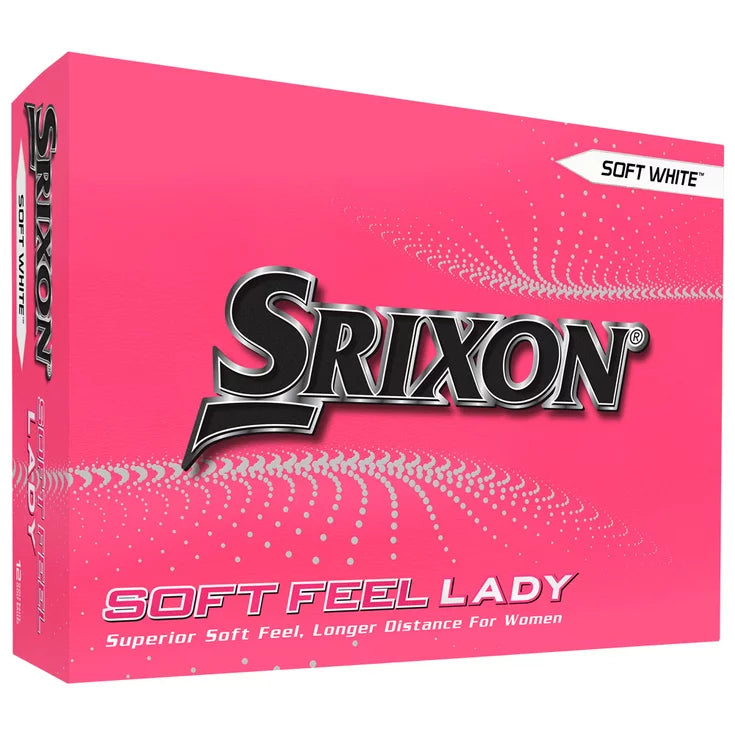 12 Balles de golf Soft Feel Lady White
