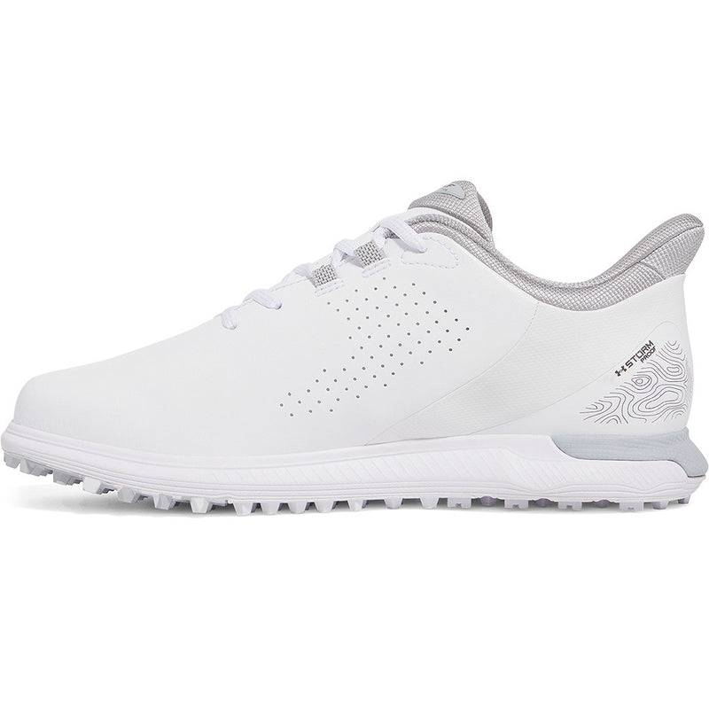 UA Drive Fade SL White Metallic Silver Homme