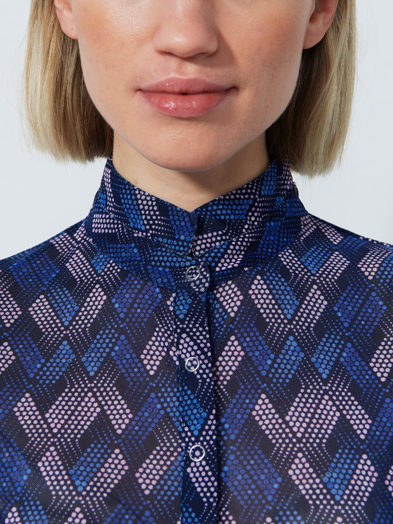 Polo Breeze Dot Argyle Femme