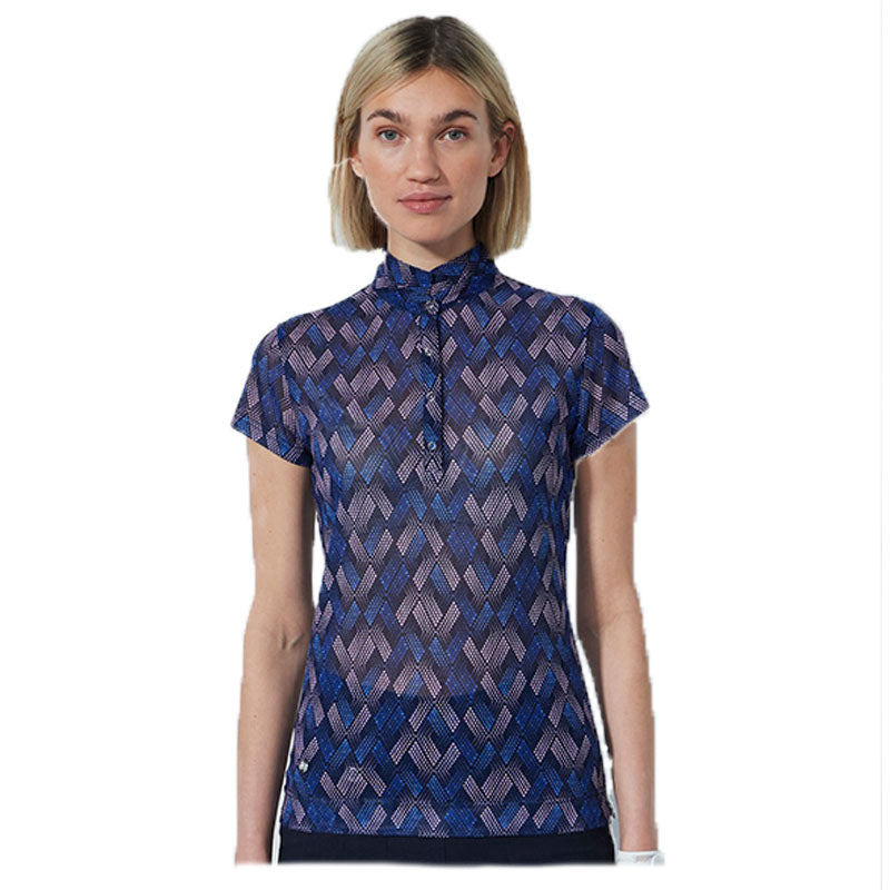 Polo Breeze Dot Argyle Femme