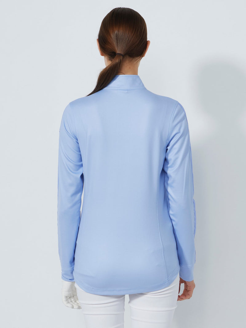 Midlayer 1/4 Zip Anna Blue Femme