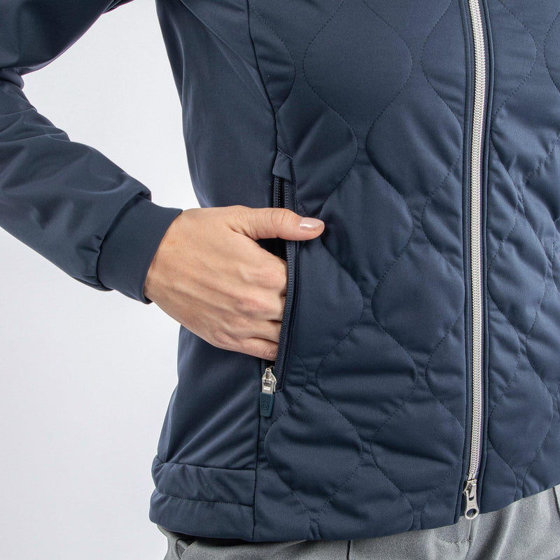 Veste Déperlante Leora Navy Femme