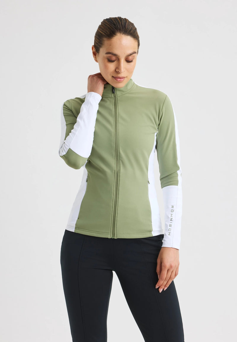 Midlayer Blake Thermal Sage Green Femme