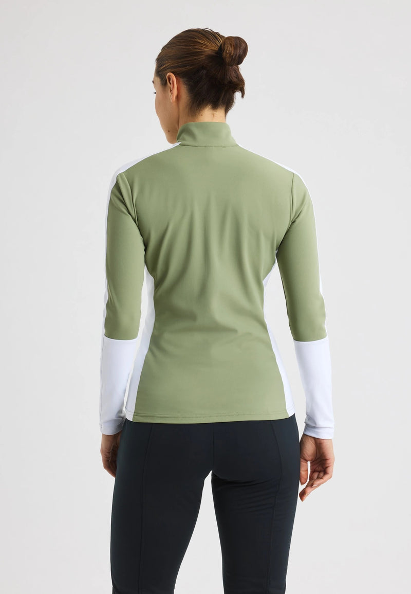 Midlayer Blake Thermal Sage Green Femme