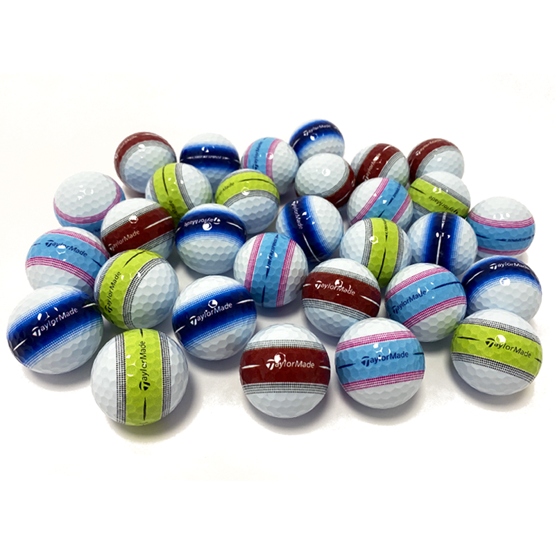 72 Balles Neuves Tour Response Stripe Multicolores (Vrac)