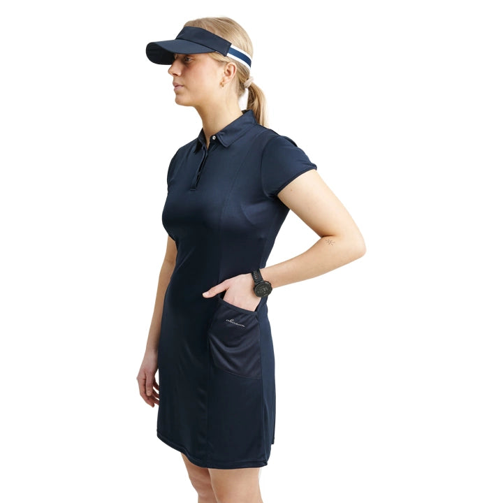 Visière Stripe Peacock Blue Femme