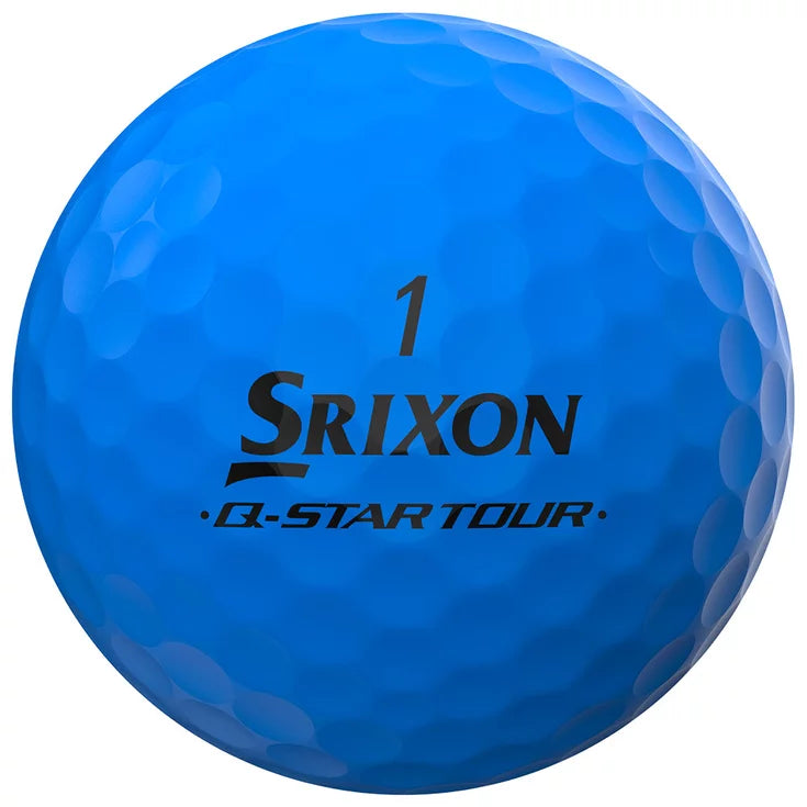 12 Balles de golf Q Star Tour Divide 2 Yellow Blue