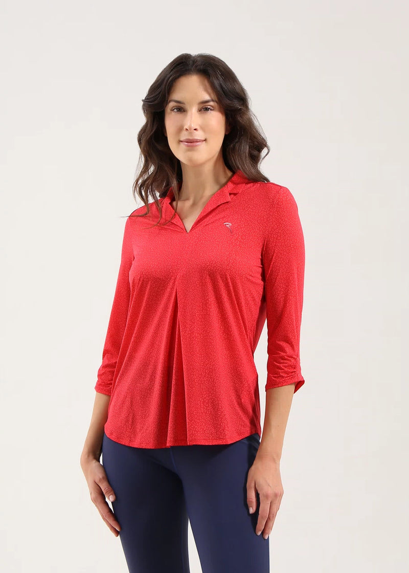 Polo Answear Red Femme