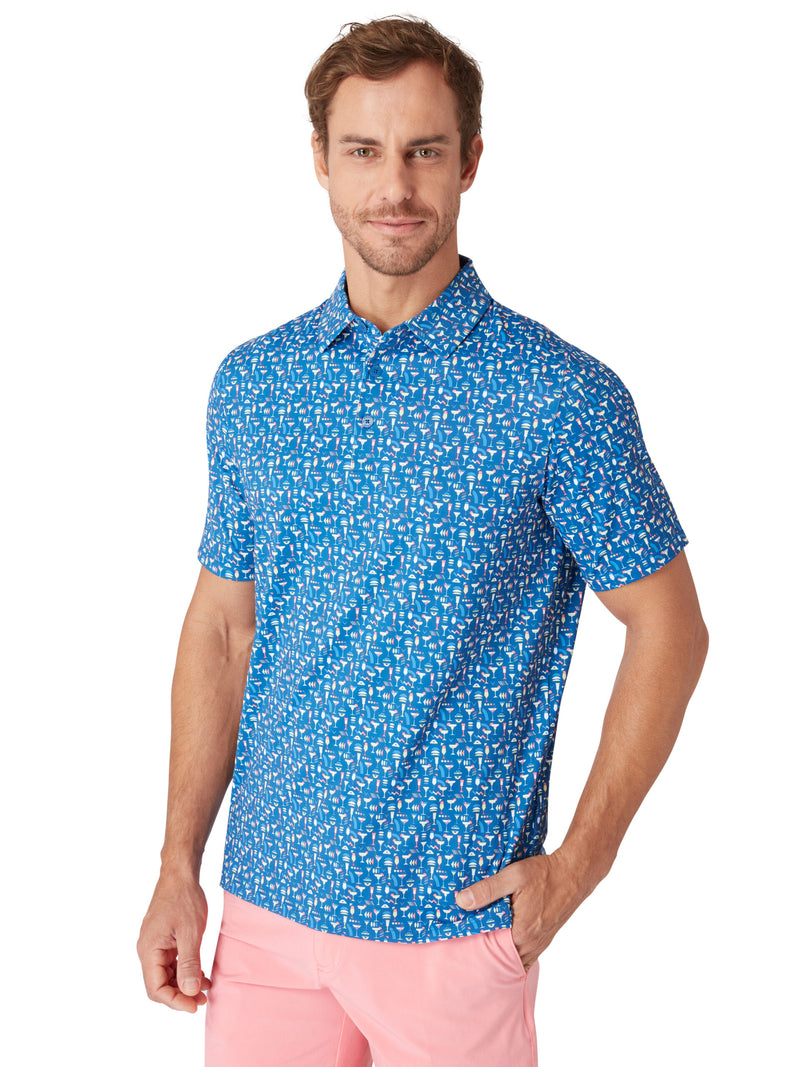 Polo Cocktail Galaxy Blue Homme