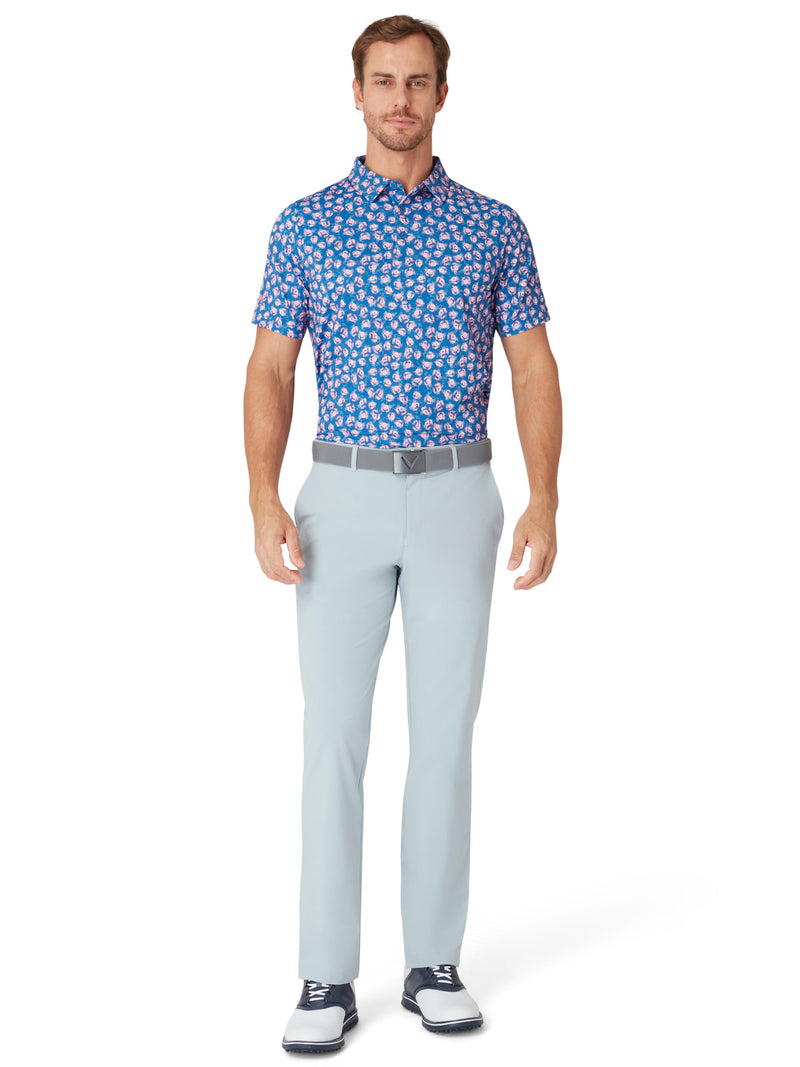 Polo Crab Novelty Galaxy Blue Homme
