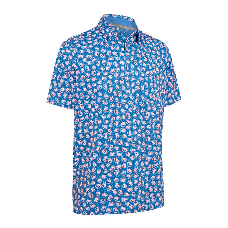 Polo Crab Novelty Galaxy Blue Homme