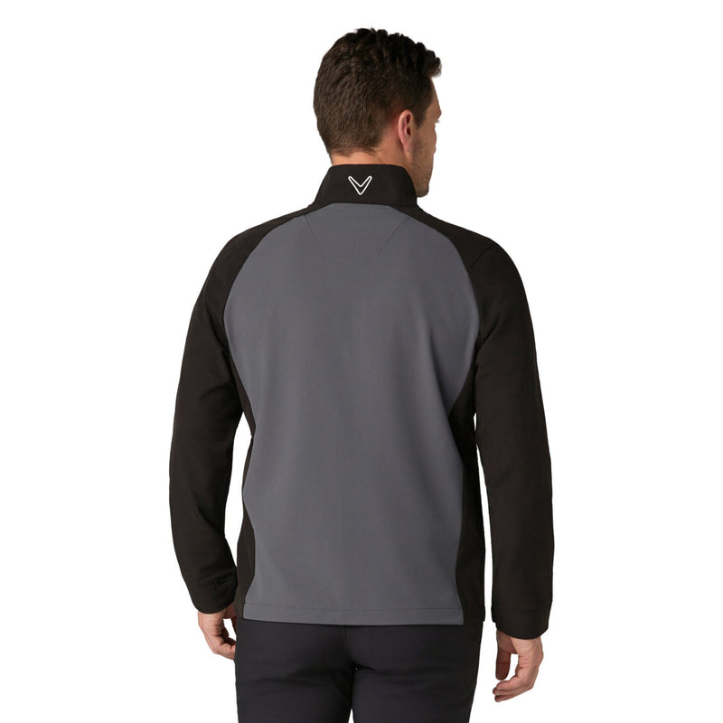 Pull 1/4 Zip Wind Jacket Caviar Homme