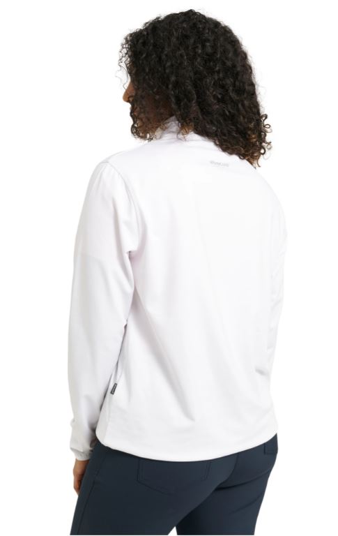 Pull 1/4 Zip Cradoc White Femme