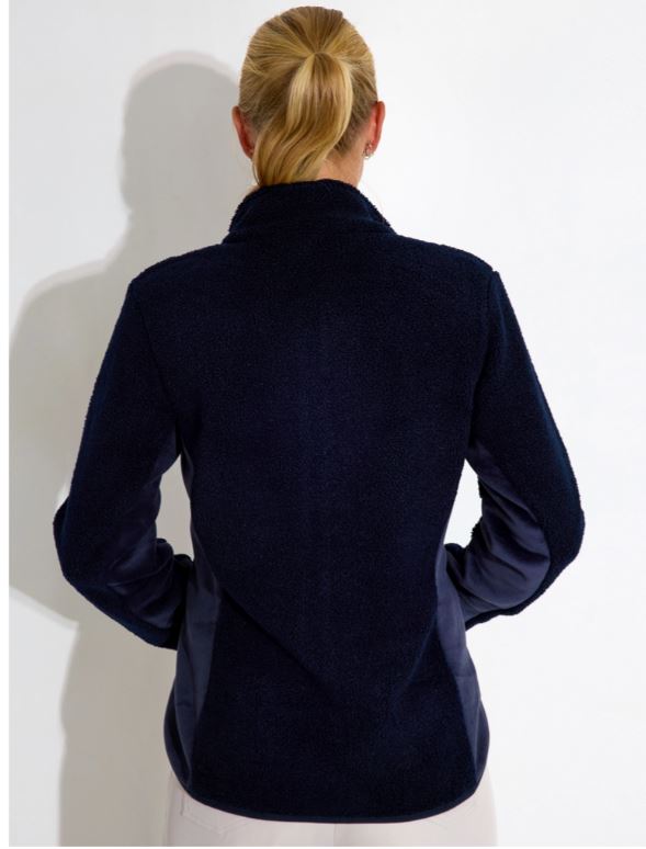 Midlayer Highlands Navy Femme