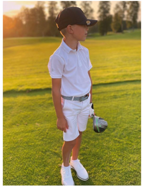 Polo drycool Cray White Enfant