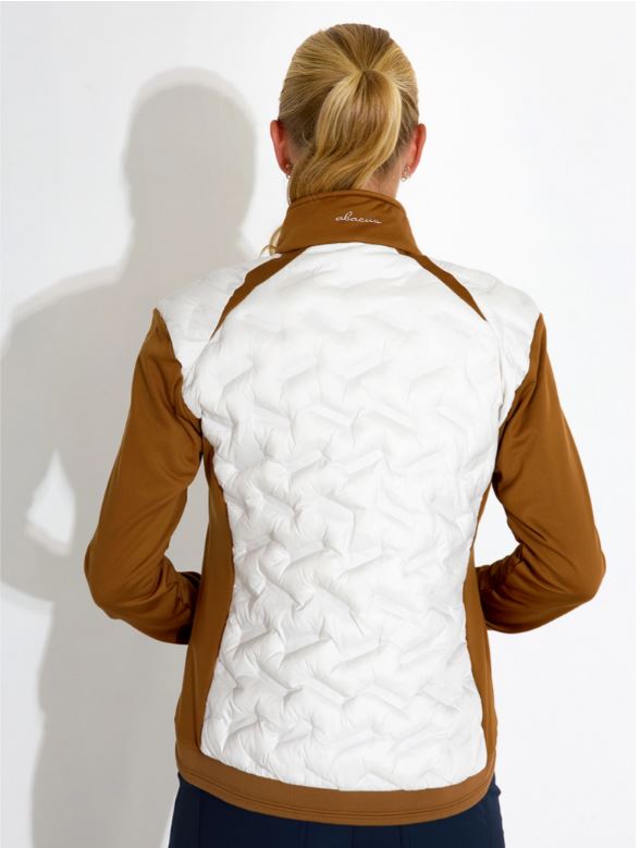 Veste Hybride Portrush Cognac Femme