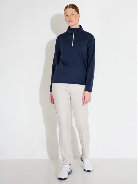 Pull 1/4 Zip Cradoc Navy Femme
