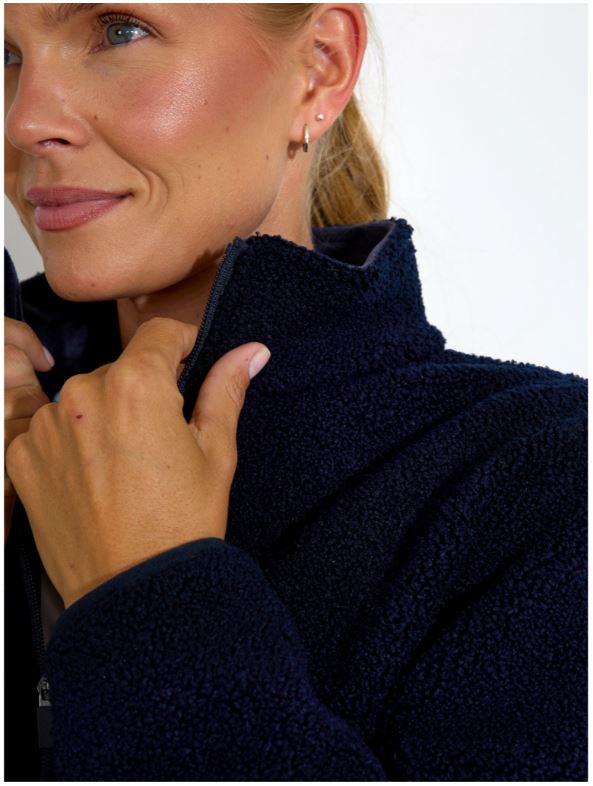 Midlayer Highlands Navy Femme