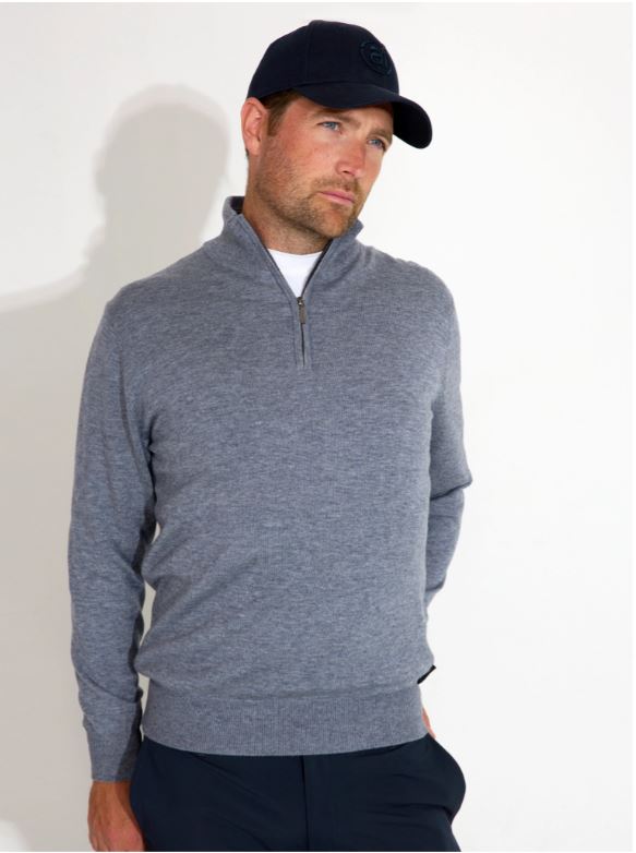 Pull Liffin Windstopper Grey Homme
