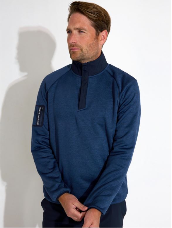 Midlayer Arden Steelblue Homme
