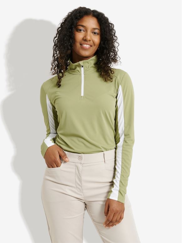 Pull 1/4 Zip Aloha UV Linden Femme