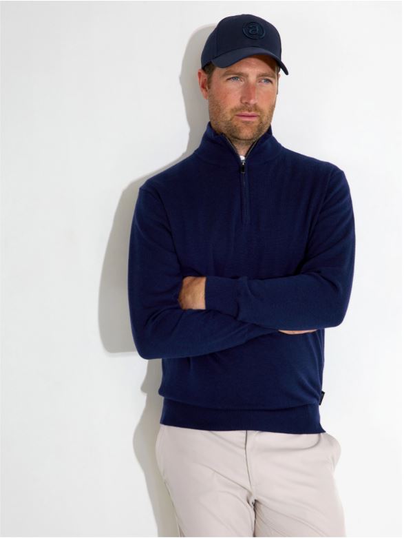 Pull Liffin Windstopper Navy Homme