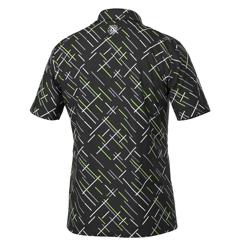 Polo Mathias Black Paradise Green Homme
